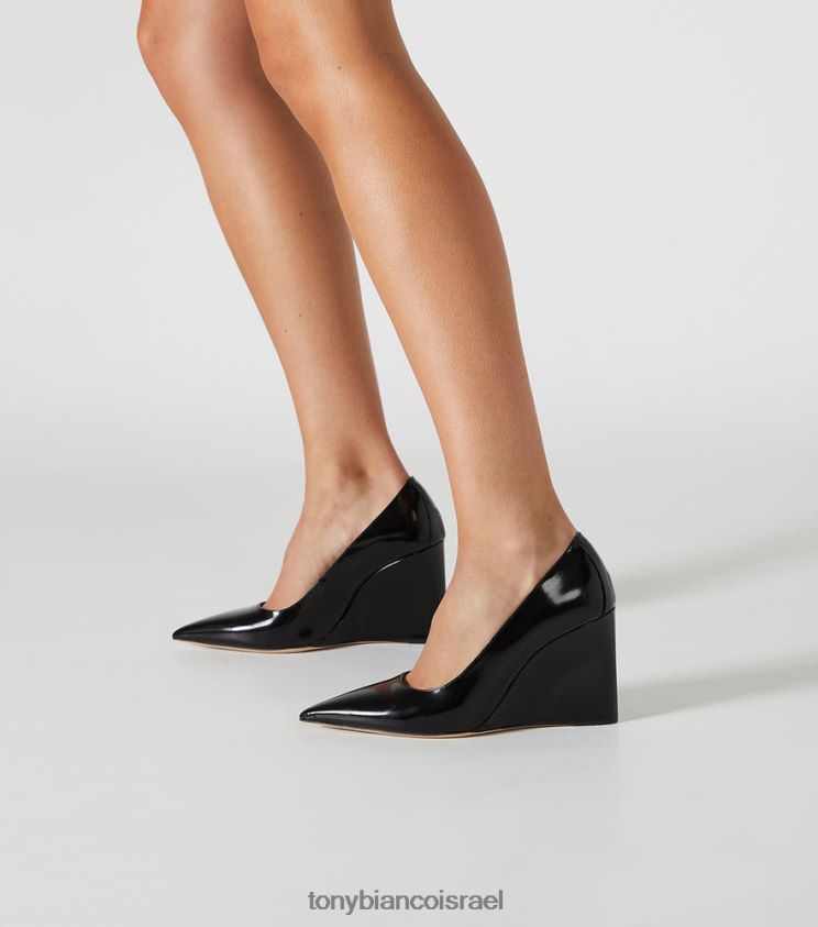 נעלי עקב טריז | נשים שחור היי ברק Tony Bianco עקבי בובה 8BNR8T336